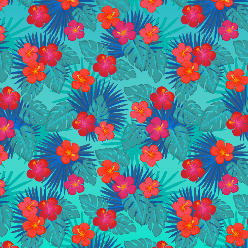 Preview: Cricut 2006783 Infusible Ink Transferfolie tropical floral